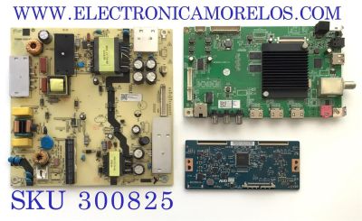 KIT DE TARJETAS PARA TV ONN / MAIN 515C16010M08 / MS16010-ZC01-01 V/ FUENTE TV5006-ZC02-02 / 20201107 / 1010455466-01671 / T-CON 55.50T3.9C01 / 55T32-C0F CTRL V/ 5550T39C01 / PANEL T500QVN04.1 / MODELO 100012585